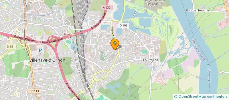 localisation de l'entreprise INDIVISION MOREAU POURTAU à VILLENAVE-D'ORNON