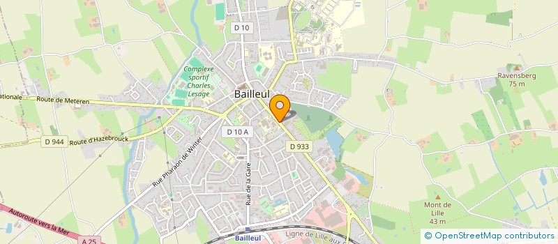 localisation de l'entreprise INDIVISION MOREL à BAILLEUL