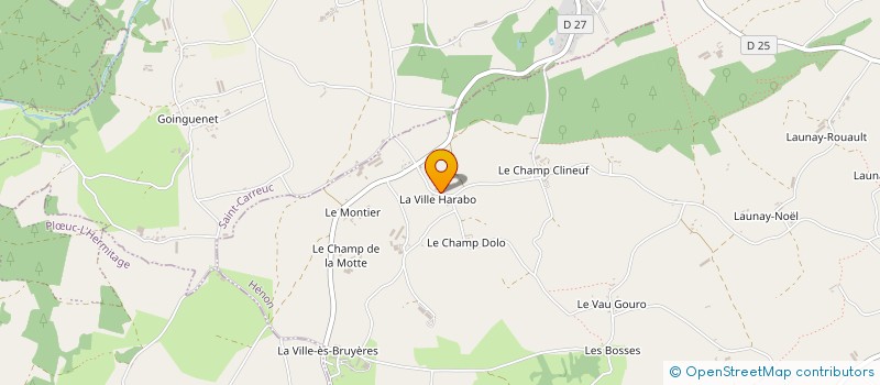 localisation de l'entreprise INDIVISION MOREL  HENON