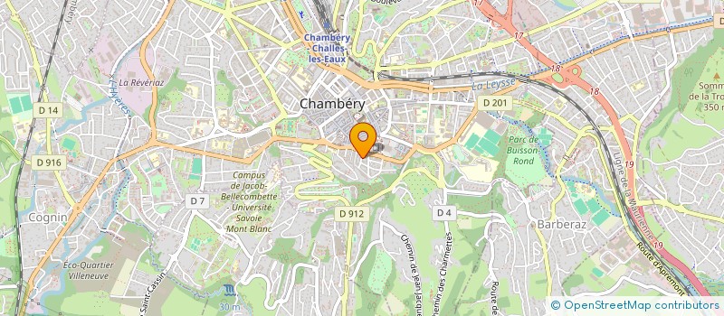 localisation de l'entreprise INDIVISION MOREL FRANCOIS à CHAMBERY