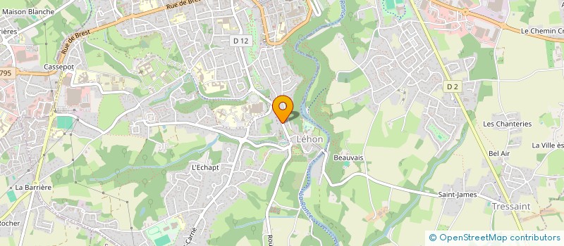 localisation de l'entreprise INDIVISION MOREL KOENIG  DINAN