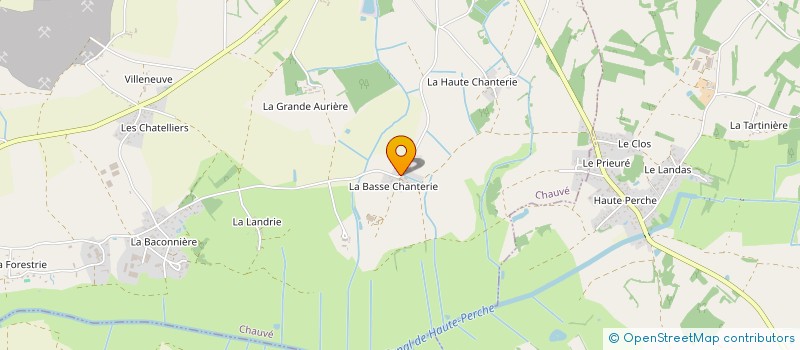 localisation de l'entreprise INDIVISION MOREL / LEDUC  CHAUVE