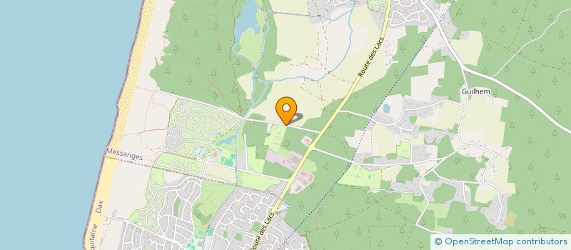 localisation de l'entreprise INDIVISION MORESMAU DAMESTOY  MESSANGES