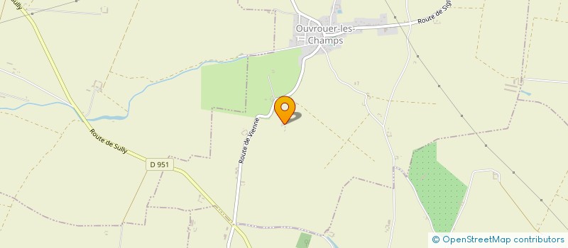 localisation de l'entreprise INDIVISION MORIN - DUBOIS  OUVROUER-LES-CHAMPS