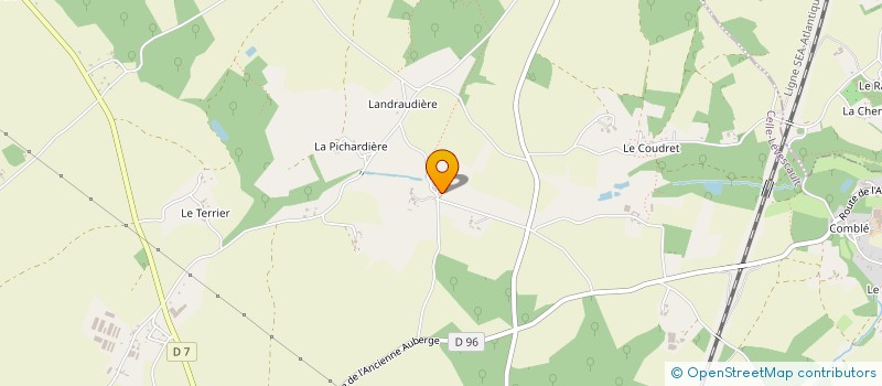 localisation de l'entreprise INDIVISION MORIN GERARD ET JEROME  CELLE-LEVESCAULT