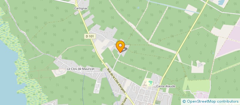 localisation de l'entreprise INDIVISION MORIZE/GAYRIN  HOURTIN