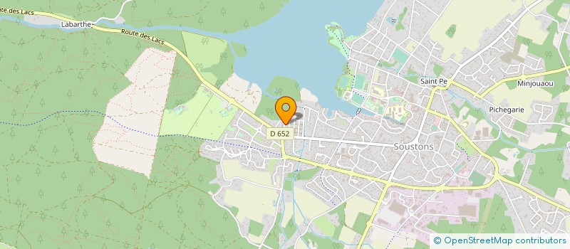 localisation de l'entreprise INDIVISION MORLAAS POPLU  SOUSTONS