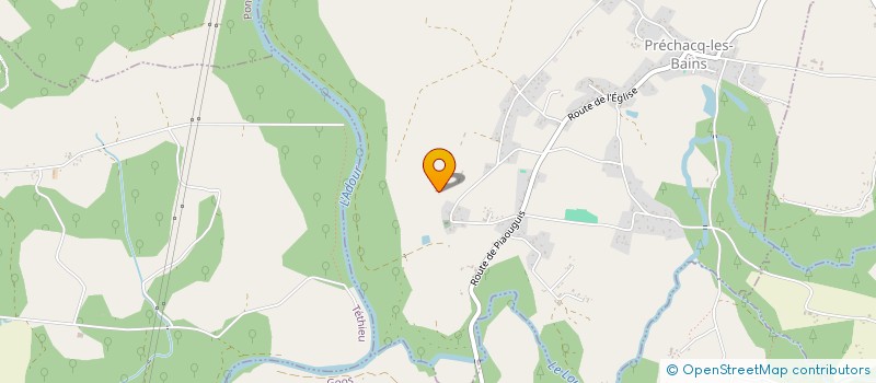 localisation de l'entreprise INDIVISION MORLAES  PRECHACQ-LES-BAINS