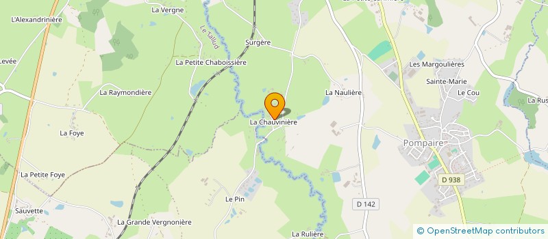 localisation de l'entreprise INDIVISION MORTAUD à POMPAIRE
