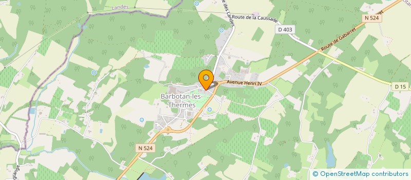 localisation de l'entreprise INDIVISION MOSNIER  CAZAUBON