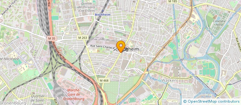 localisation de l'entreprise INDIVISION MOSSER ODENDAHL  SCHILTIGHEIM