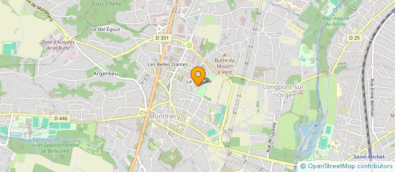 localisation de l'entreprise INDIVISION MOSSIAGUINA ELENA ET HUGUET JEAN-FRANCOIS à LONGPONT-SUR-ORGE