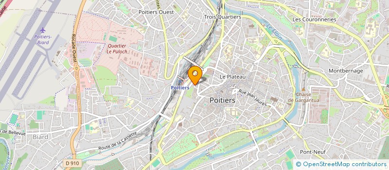 localisation de l'entreprise INDIVISION MOTTE-MAURE  POITIERS