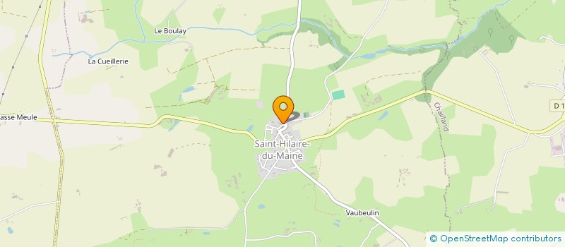 localisation de l'entreprise INDIVISION MOTTIER  SAINT-HILAIRE-DU-MAINE