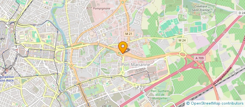 localisation de l'entreprise INDIVISION MOUGENOT HAAG à MONTPELLIER