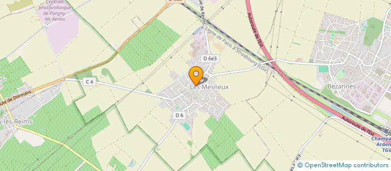 localisation de l'entreprise INDIVISION MOUGENOT REDOUTE  LES MESNEUX