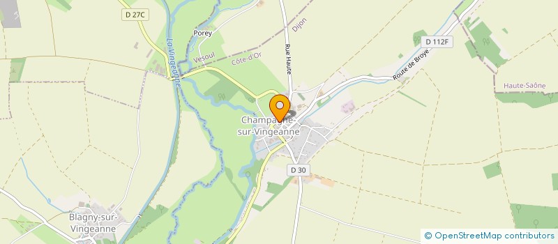 localisation de l'entreprise INDIVISION MOUGEOT  BEIRE-LE-CHATEL