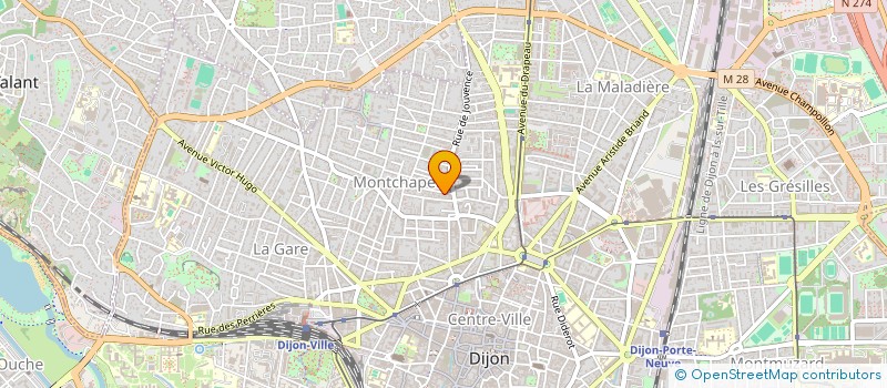 localisation de l'entreprise INDIVISION MOUGEY VIRGINIE ET FERNANDEZ HUGO à DIJON