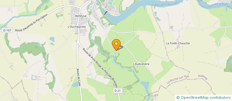 localisation de l'entreprise INDIVISION MOULET RENAUD DE LA FAVERIE  APREMONT