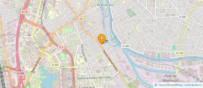 localisation de l'entreprise INDIVISION MOULIN BERSON  CRETEIL