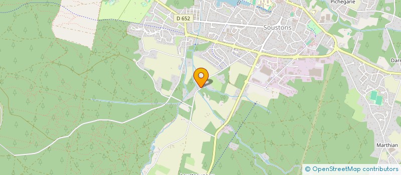 localisation de l'entreprise INDIVISION MOULIN NEUF  SOUSTONS