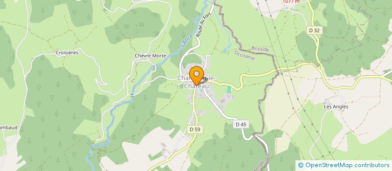 localisation de l'entreprise INDIVISION MOULIN SOLANGE  BEL-AIR-VAL-D'ANCE