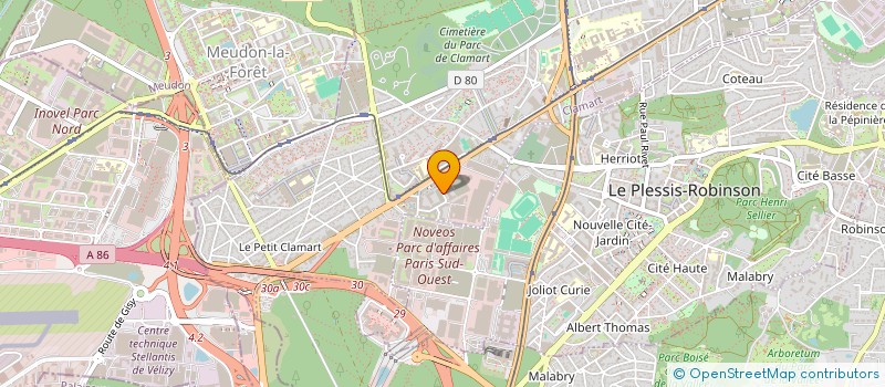localisation de l'entreprise INDIVISION MOUMNA COIMBRA  CLAMART