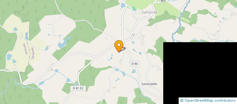 localisation de l'entreprise INDIVISION MOURET  SARLANDE