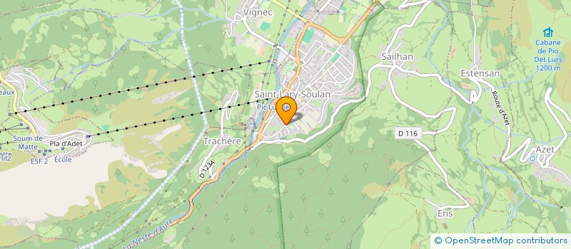 localisation de l'entreprise INDIVISION MOUSQUES  SAINT-LARY-SOULAN