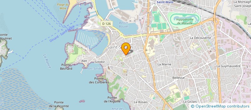 localisation de l'entreprise INDIVISION MOUSSON à SAINT-MALO