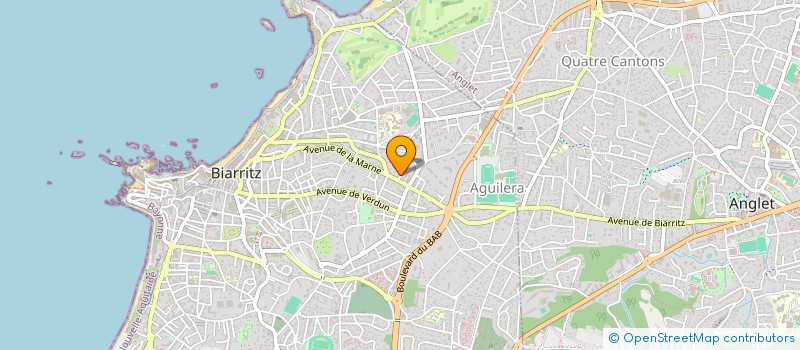 localisation de l'entreprise INDIVISION MOUSSOU à BIARRITZ