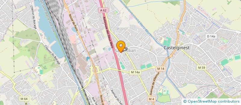 localisation de l'entreprise INDIVISION MOUSTEY / FOISSE  SAINT-ALBAN