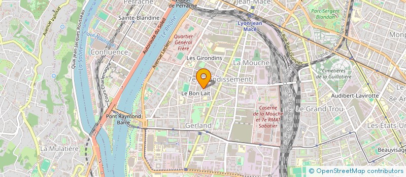 localisation de l'entreprise INDIVISION MOYET  LYON