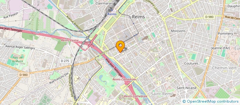 localisation de l'entreprise INDIVISION MR BERNARDI MME MAREIGNER  REIMS