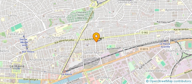 localisation de l'entreprise INDIVISION  MR ET MME BAZELAIS JESSY ET MME BAZELAIS KIMBERLEY  LE HAVRE