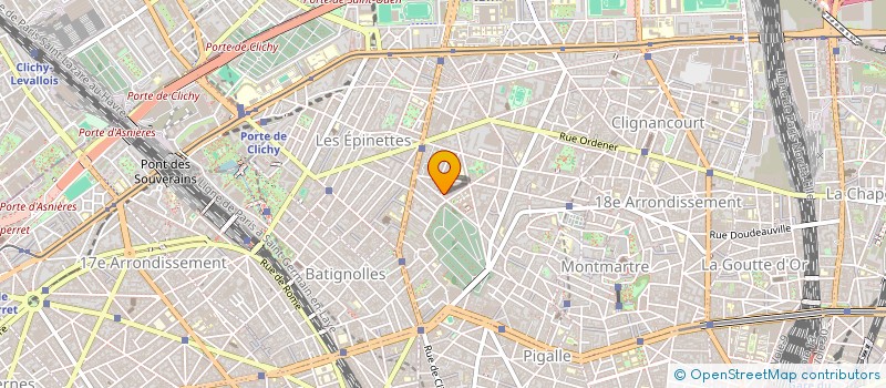 localisation de l'entreprise INDIVISION MR ET MME BERGER DE LA VILLARDIERE  PARIS