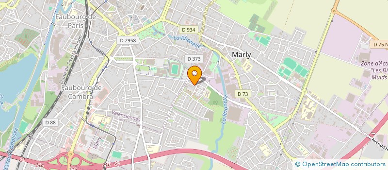 localisation de l'entreprise INDIVISION MR ET MME GERVAIS  MARLY