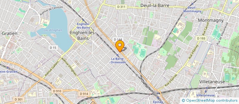 localisation de l'entreprise INDIVISION MR KNAUSS MME MUCO à DEUIL-LA-BARRE