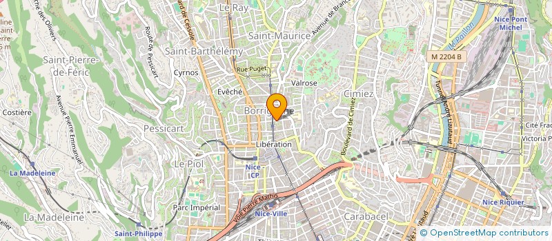 localisation de l'entreprise INDIVISION MR PAVAN ET MME REUTER à NICE