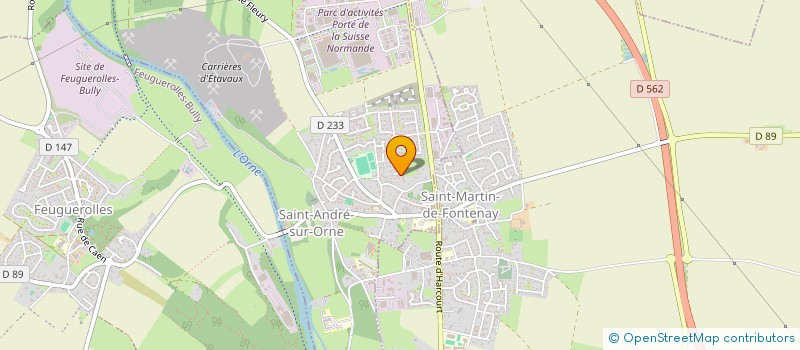 localisation de l'entreprise INDIVISION MSNE  SAINT-ANDRE-SUR-ORNE