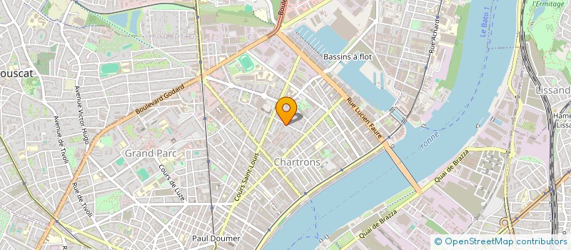 localisation de l'entreprise INDIVISION MSPCG  BORDEAUX