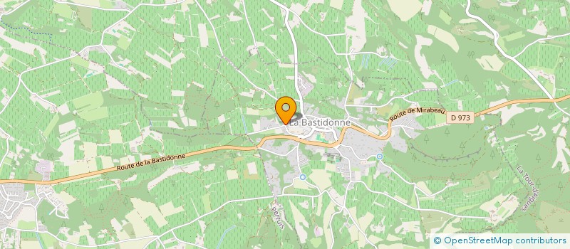 localisation de l'entreprise INDIVISION MULE-HUREL  LA BASTIDONNE