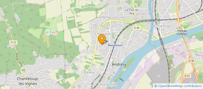 localisation de l'entreprise INDIVISION MULOT  ANDRESY