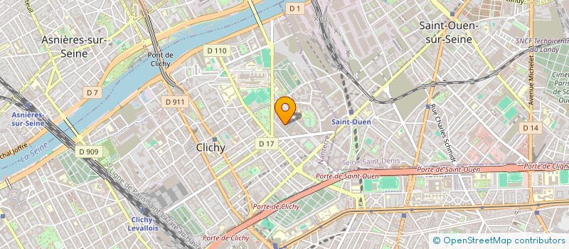 localisation de l'entreprise INDIVISION MULTON BASTIEN ET ING MORGANE à CLICHY