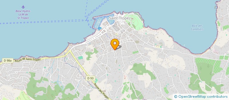 localisation de l'entreprise INDIVISION MUNOZ - CRAVAREZZA à SAINT-TROPEZ