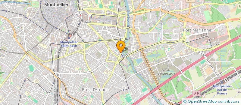 localisation de l'entreprise INDIVISION MUNOZ DE LA ASUNCION à MONTPELLIER