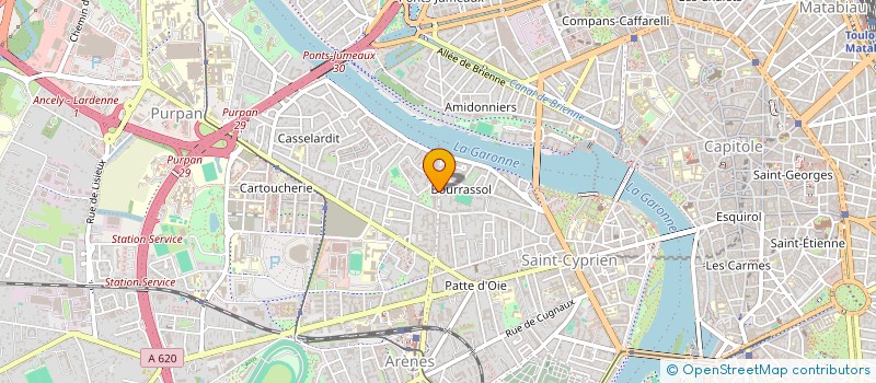 localisation de l'entreprise INDIVISION MURAT CEDRIC ET MARLENE  TOULOUSE