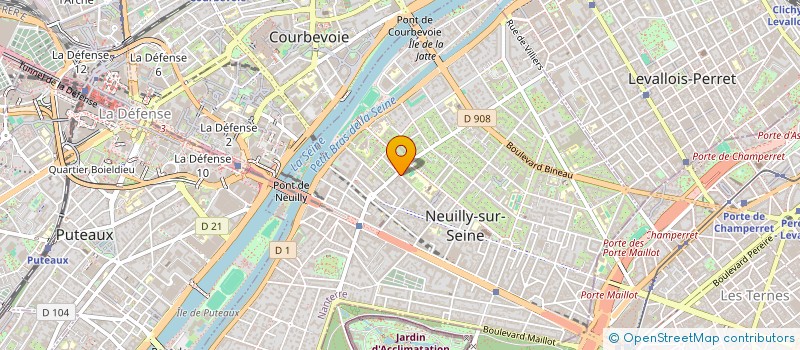localisation de l'entreprise INDIVISION MUSCA à NEUILLY-SUR-SEINE