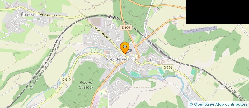 localisation de l'entreprise INDIVISION MYLLE JACQUES  BUSSY-LES-POIX