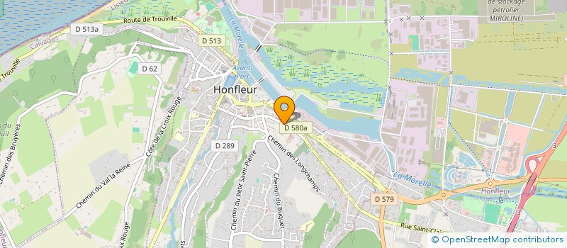 localisation de l'entreprise INDIVISION N'ZE / SELLES à HONFLEUR